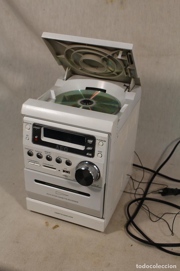Radios antiguas: AEG MC 4409 CD/MP3 microcadena sin altavoces - Foto 8