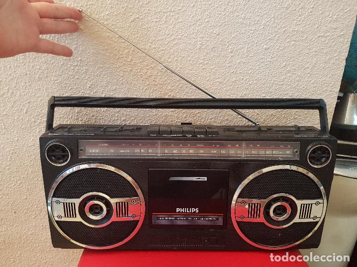 Antiguo Radio Cassette Casete Boombox Philips 8 Buy Transistor Radios And Pick Ups At Todocoleccion 137647186