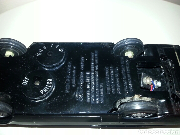 Radios antiguas: RADIO TRANSISTOR FORD THUNDERBIRD USA 60S PHILCO - Foto 6