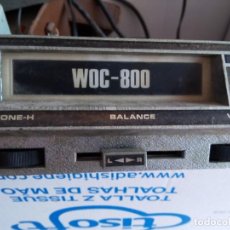 Radios antiguas: WOC 800