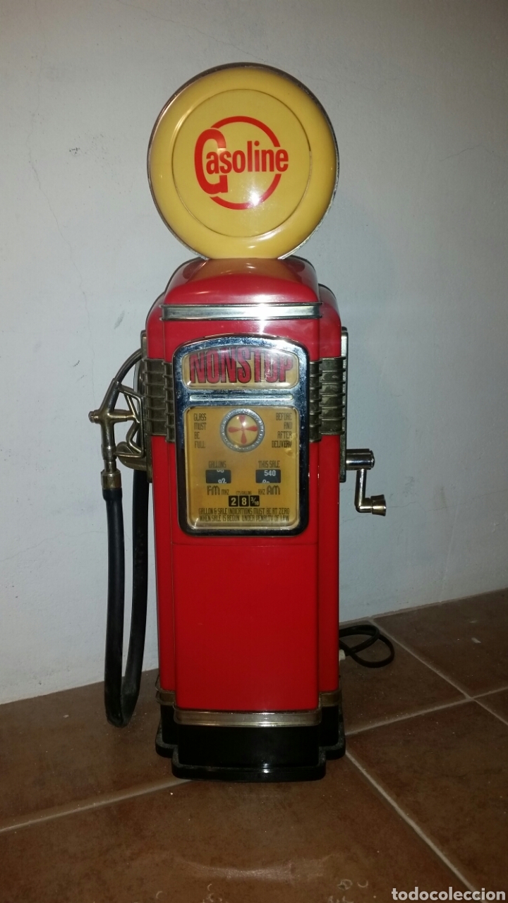 Radios antiguas: RADIO CASETTE FORMA GASOLINERA - Foto 1