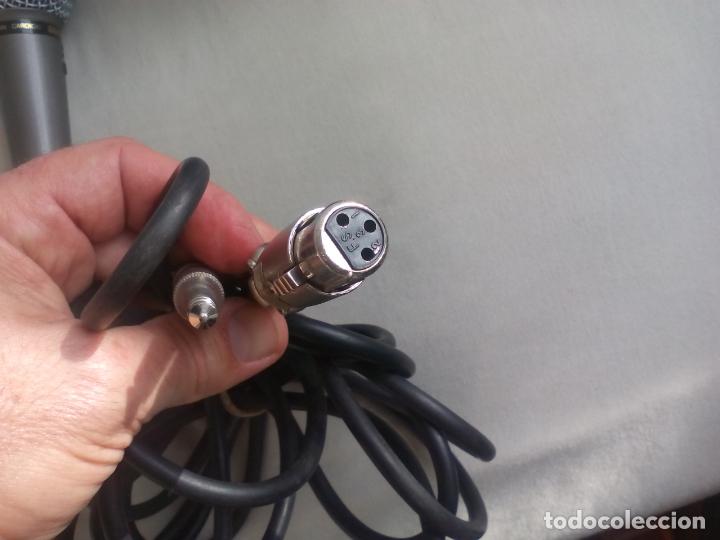 Radios antiguas: VINTAGE MICROFONO DINAMICO ROLAND DR-101. DYNAMIC MICROPHONE, CON CABLE, ESTUCHE E INSTRUCCIONES - Foto 4