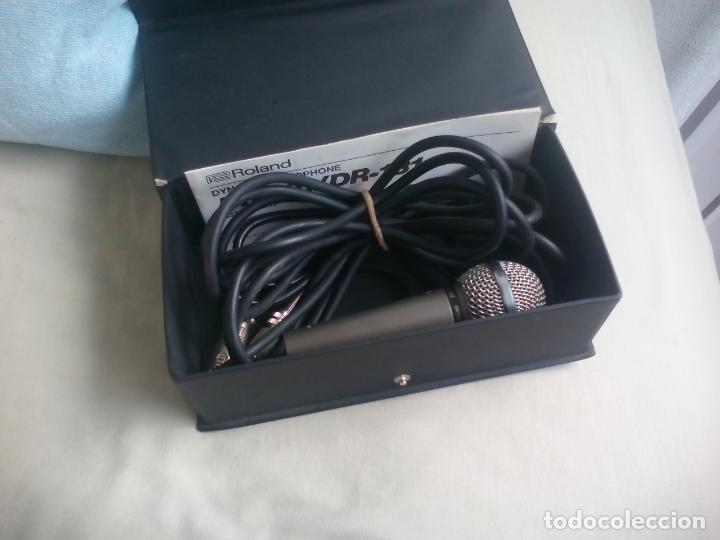 Radios antiguas: VINTAGE MICROFONO DINAMICO ROLAND DR-101. DYNAMIC MICROPHONE, CON CABLE, ESTUCHE E INSTRUCCIONES - Foto 11