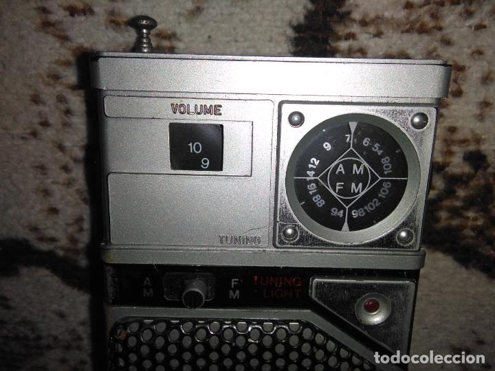 Radios antiguas: TRANSISTOR RADIO SATSONIC vintage - Foto 3