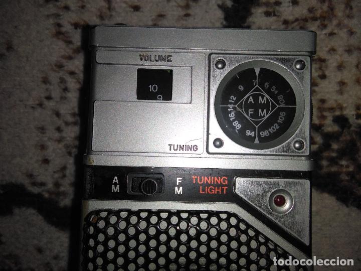 Radios antiguas: TRANSISTOR RADIO SATSONIC vintage - Foto 4