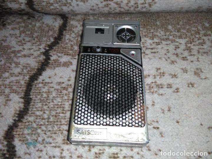 Radios antiguas: TRANSISTOR RADIO SATSONIC vintage - Foto 11