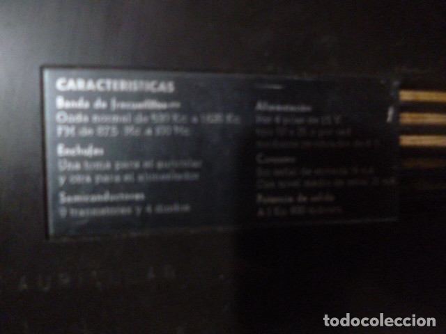 Radios antiguas: radio LAVIS 750 - Foto 5