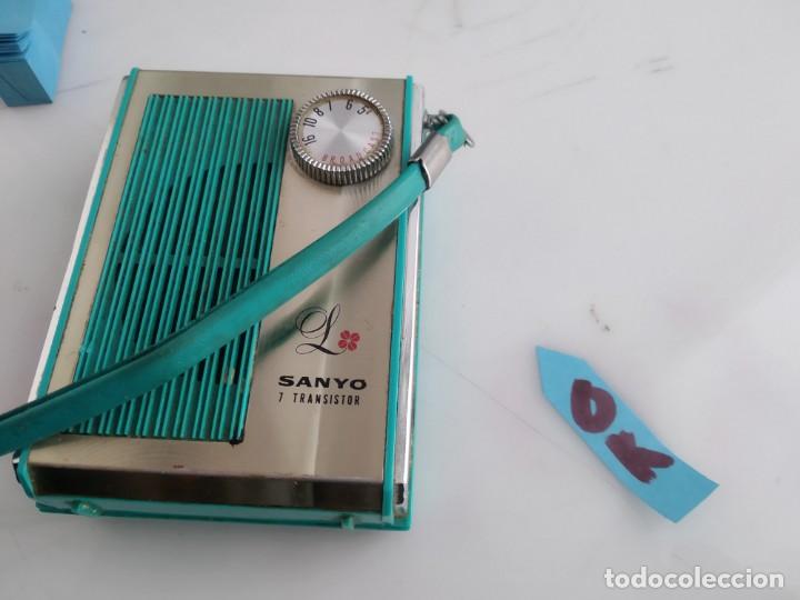 Radios antiguas: ANTIGUA RADIO  TRANSISTOR  DE SANYO 7 - Foto 4
