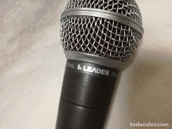 Radios antiguas: MICROFONO - LEADER DM-3000 DYNAMIC MICROPHONE UNI-DIRECTIONAL - Foto 2