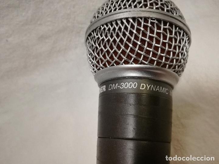 Radios antiguas: MICROFONO - LEADER DM-3000 DYNAMIC MICROPHONE UNI-DIRECTIONAL - Foto 3