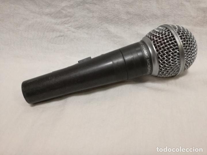 Radios antiguas: MICROFONO - LEADER DM-3000 DYNAMIC MICROPHONE UNI-DIRECTIONAL - Foto 4