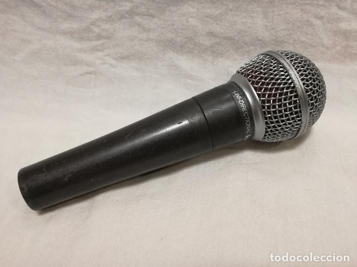 Radios antiguas: MICROFONO - LEADER DM-3000 DYNAMIC MICROPHONE UNI-DIRECTIONAL - Foto 5