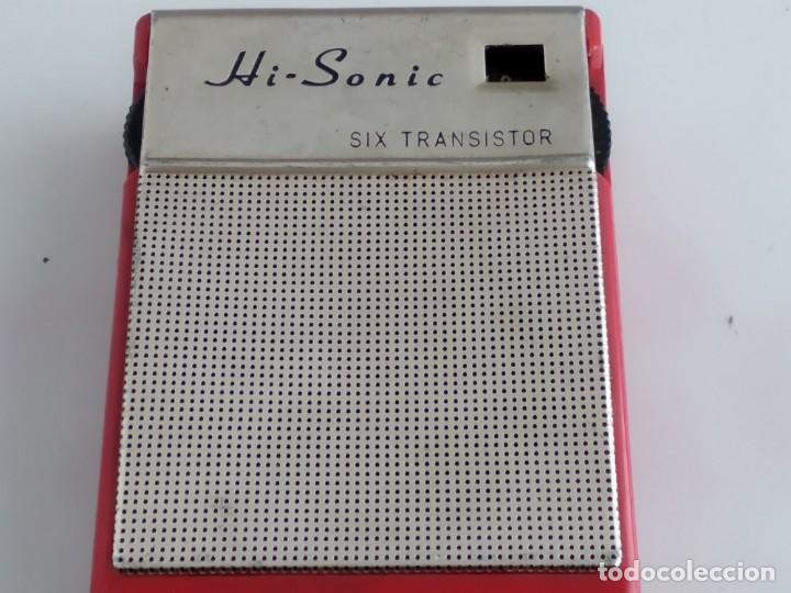 Radios antiguas: ANTIGUA RADIO TRANSISTOR PICK -UPS  SONIC - Foto 1
