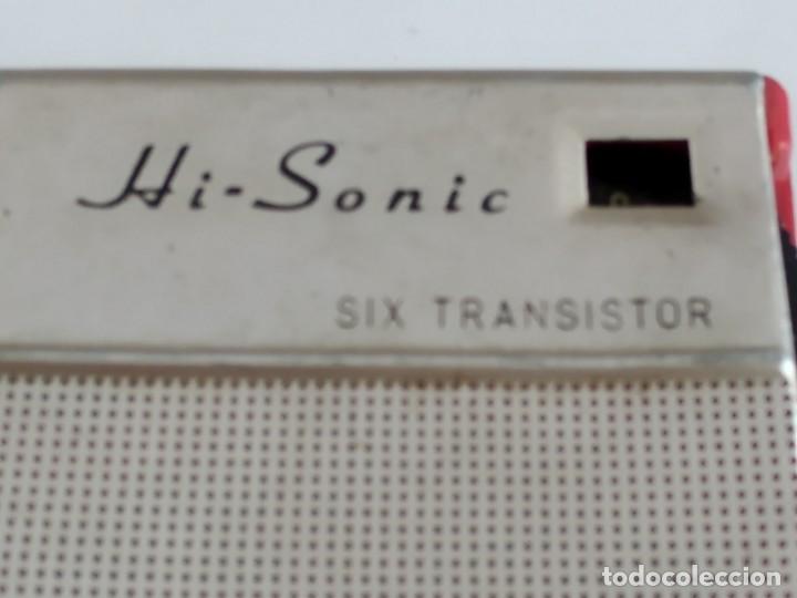 Radios antiguas: ANTIGUA RADIO TRANSISTOR PICK -UPS  SONIC - Foto 2