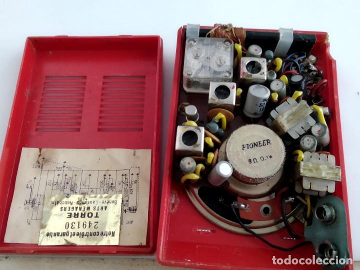 Radios antiguas: ANTIGUA RADIO TRANSISTOR PICK -UPS  SONIC - Foto 4