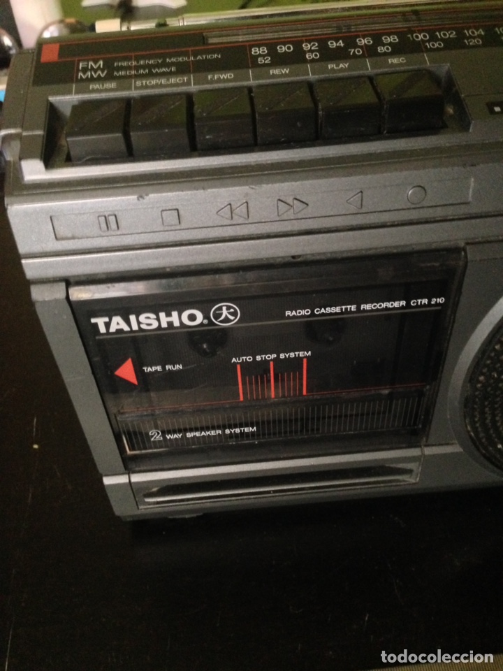 Radios antiguas: radio casette taisho - Foto 6