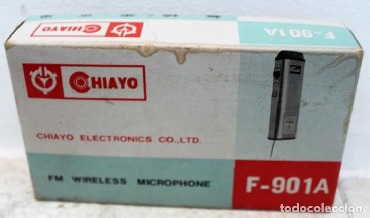 Radios antiguas: Micr&oacute;fono inal&aacute;mbrico antiguo &ndash; Chiayo F-901A - Foto 1