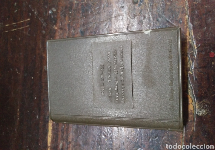 Radios antiguas: Radio transistor HANDY MODEL BMC-733 - Foto 3