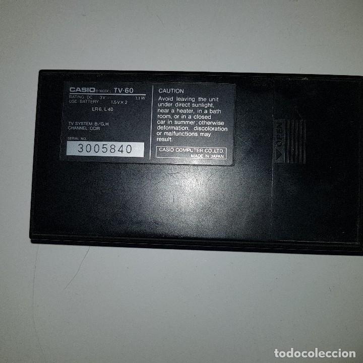 Radios antiguas: CASIO TV 60 - Foto 4