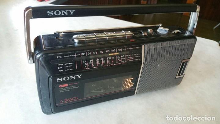 Radio cassette sony cfm-140l 4 bands - Sold through Direct Sale 