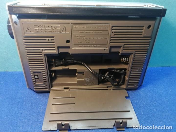 Radios antiguas: Radio Cassette Sanyo M2805F FUNCIONANDO - Foto 6