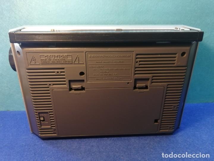 Radios antiguas: Radio Cassette Sanyo M2805F FUNCIONANDO - Foto 7
