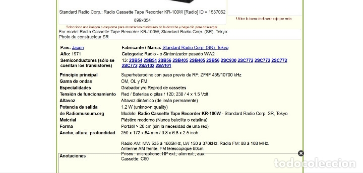 encantador y atractivo radio transistor rambler - Acheter Radios  transistors et tourne-disques sur todocoleccion