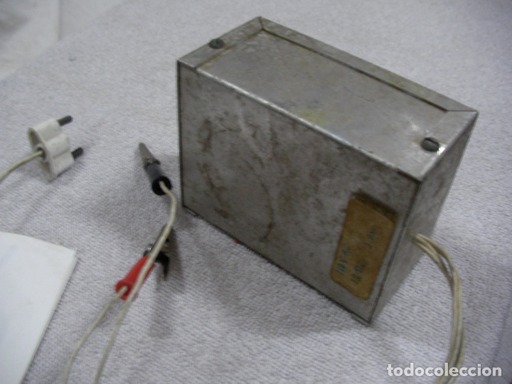 Radios antiguas: ANTIGUO TRANSFORMADOR A 12 V - Foto 2