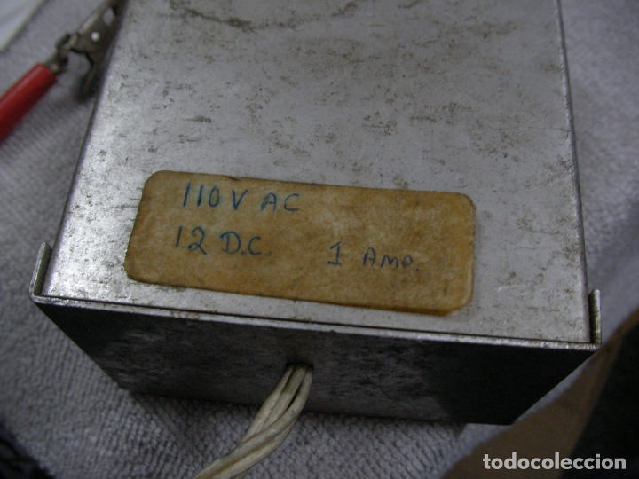 Radios antiguas: ANTIGUO TRANSFORMADOR A 12 V - Foto 3