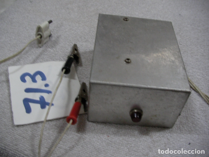 Radios antiguas: ANTIGUO TRANSFORMADOR A 12 V - Foto 1
