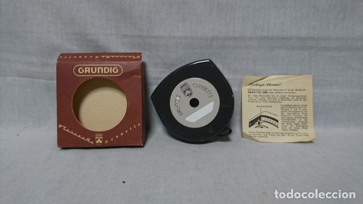 Radios antiguas: CINTA MAGNETOFONE CASSETTE GRUNDIG, TAMA&Ntilde;O PEQUE&Ntilde;O - Foto 2