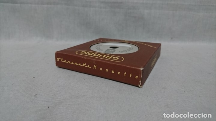 Radios antiguas: CINTA MAGNETOFONE CASSETTE GRUNDIG, TAMA&Ntilde;O PEQUE&Ntilde;O - Foto 4
