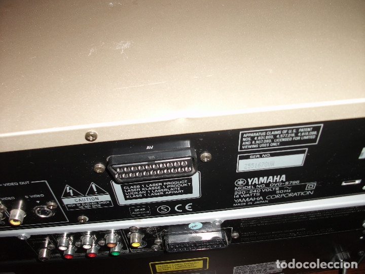 Radios antiguas: UNIDAD DE **DVD-CDS** YAMAHA MODEL 791** REF. - Foto 2