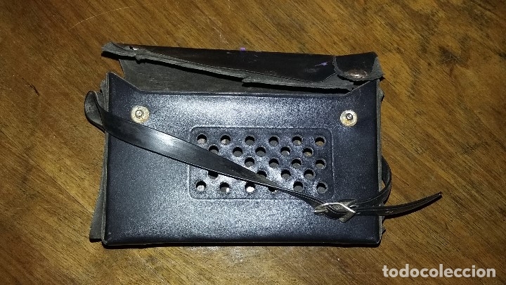 Radios antiguas: Radio INTER E128. Conserva la funda. funciona. - Foto 4