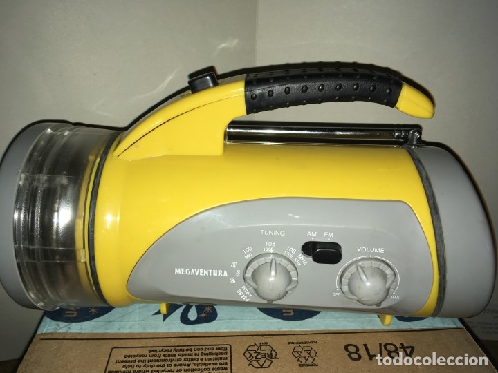 Radios antiguas: Linterna multiuso con radio. - Foto 3