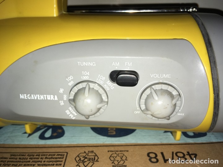 Radios antiguas: Linterna multiuso con radio. - Foto 4