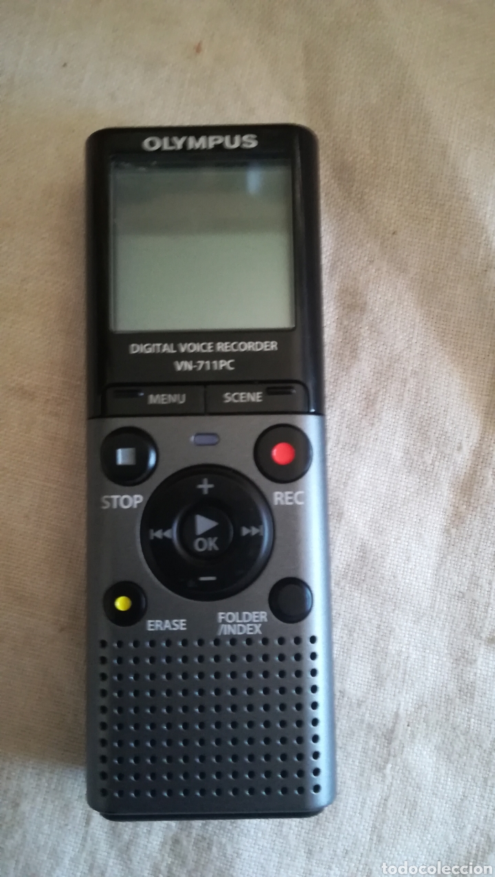 Radios antiguas: Grabadora de voz Olimpus - Foto 1