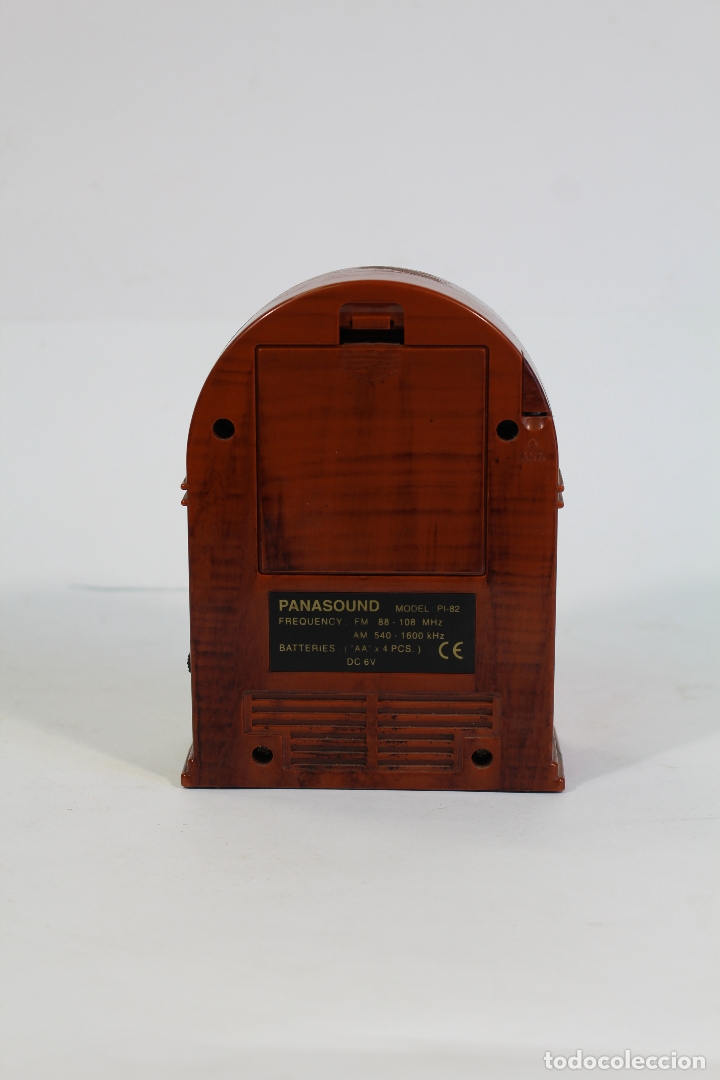 Radios antiguas: radio transistor miniatura panasound pi-82 - Foto 2