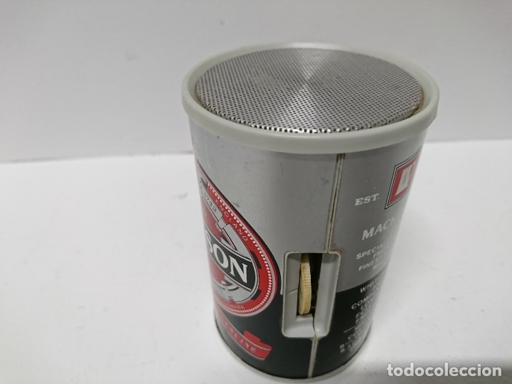Radios antiguas: 148-Radio transistor de propaganda Mackeson - Foto 2