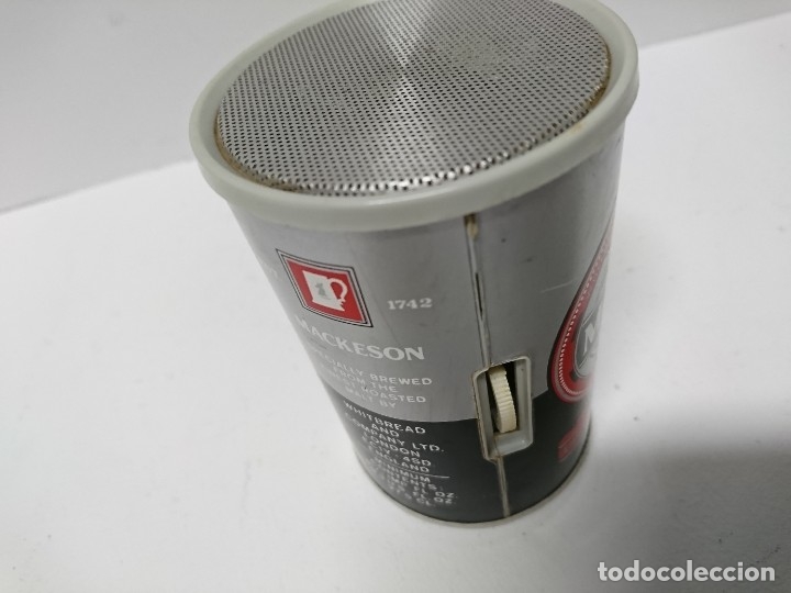 Radios antiguas: 148-Radio transistor de propaganda Mackeson - Foto 3