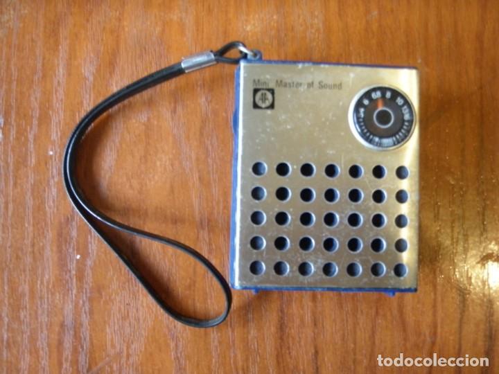 radio transistor mini master of sound funcionan - Compra venta en