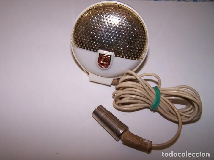 Radios antiguas: MICROFONO VINTAGE. PHILIPS, MADE IN HOLLAND. - Foto 3