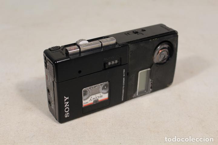 Radios antiguas: SONY MICROCASSETTE-CORDER M-770V - Foto 3