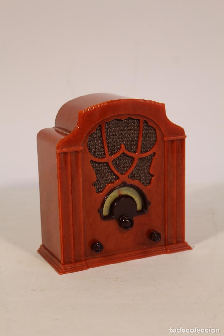 Radios antiguas: radio transistor miniatura allocchio bacchini 53  - italia 1933 - Foto 2