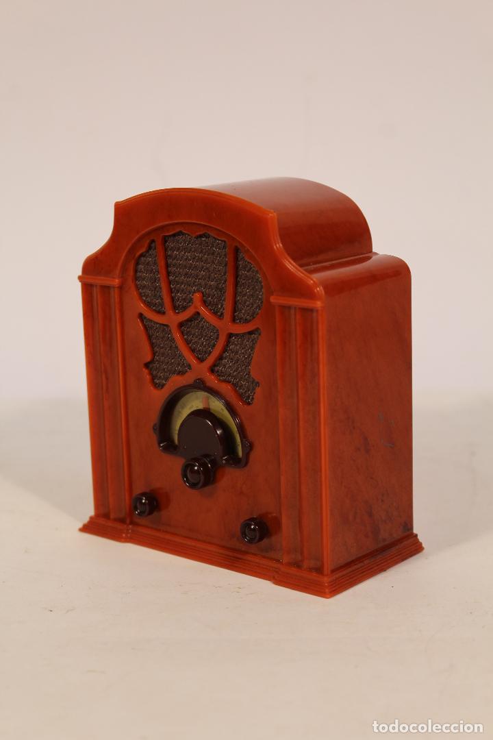 Radios antiguas: radio transistor miniatura allocchio bacchini 53  - italia 1933 - Foto 3