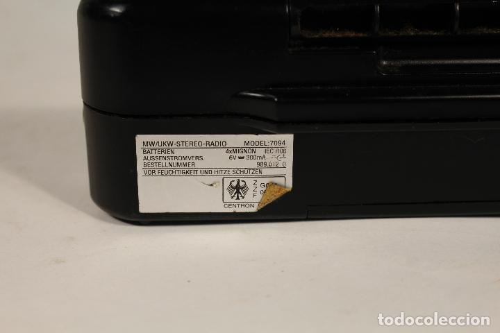 Radios antiguas: radio transistor mw ukw stereo model 7094 - Foto 5