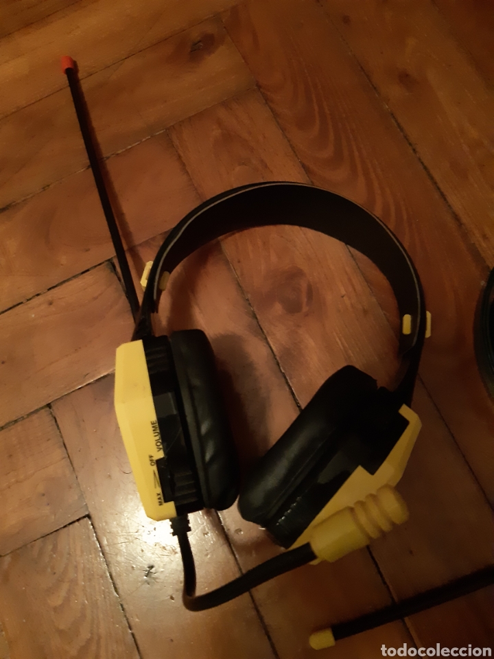 Radios antiguas: Pareja de cascos Walkie Talkie - Foto 3