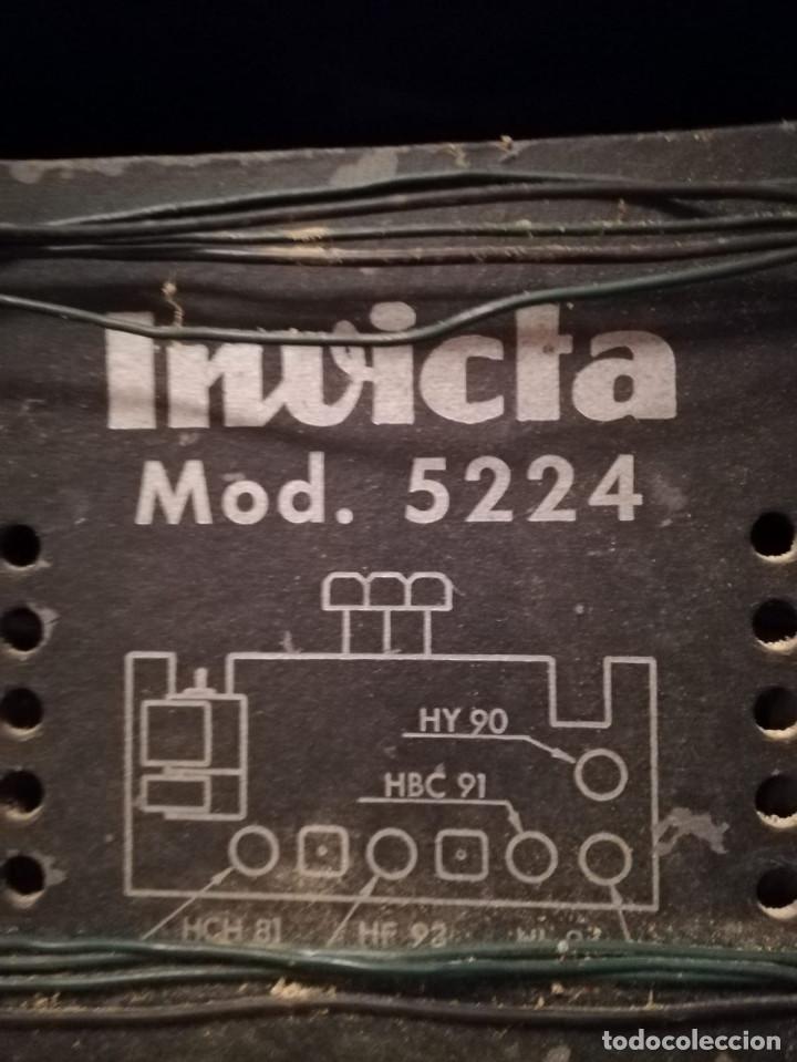 Radios antiguas: RADIO INVICTA - Foto 1