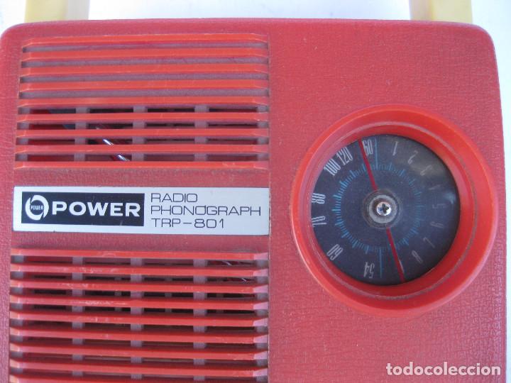 Radios antiguas: PICK-UP - TOCADISCOS + RADIO - VINTAGE - Comprobado funcionamiento - Foto 3