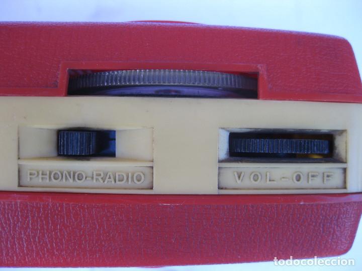 Radios antiguas: PICK-UP - TOCADISCOS + RADIO - VINTAGE - Comprobado funcionamiento - Foto 6